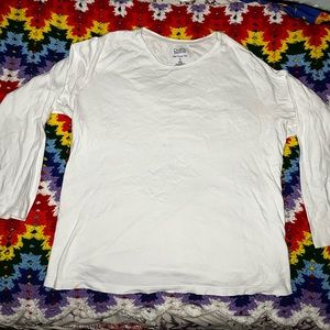 white long sleeve